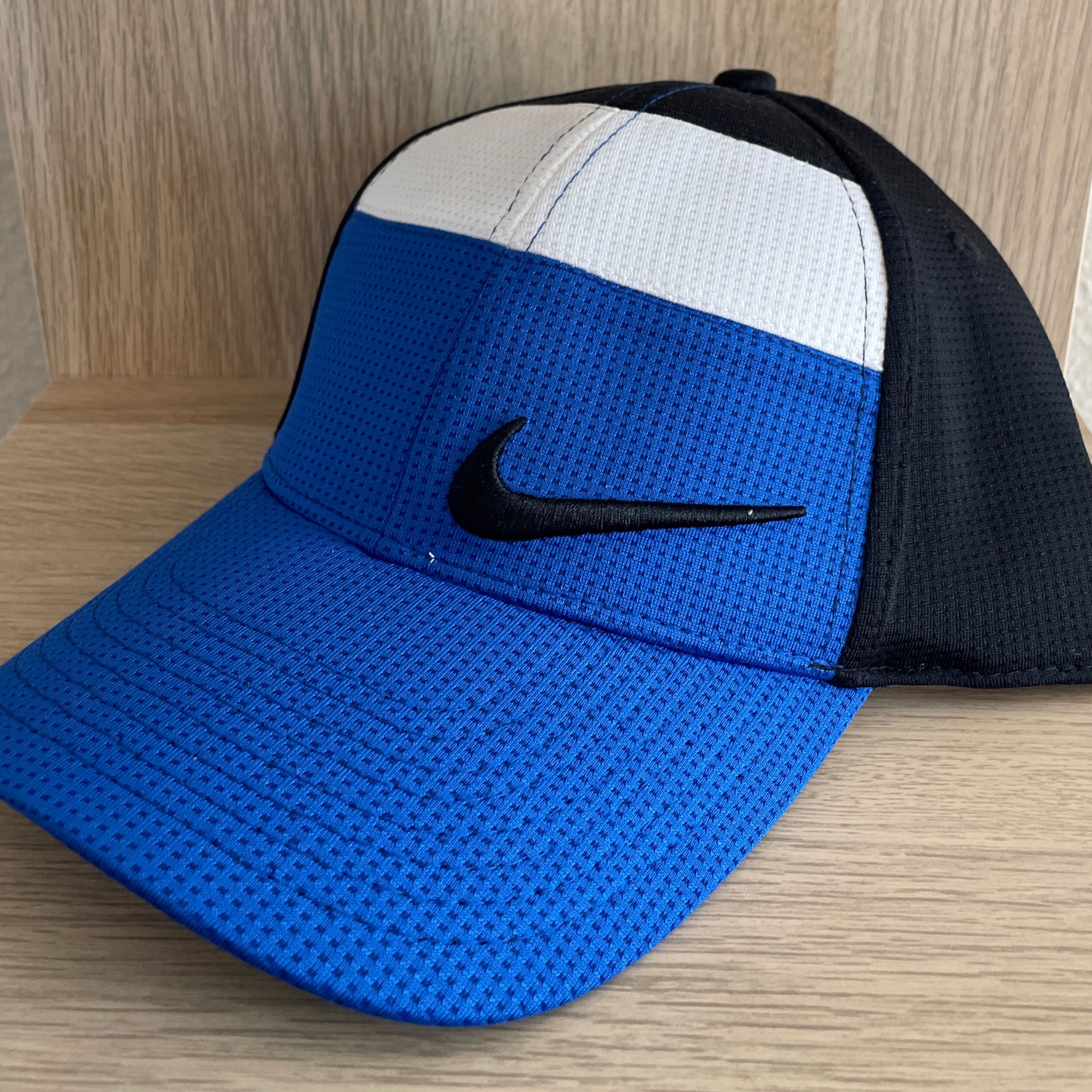 Blue White Black Nike Hat